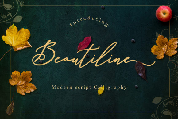 Beautiline: A Handwritten Font for Elegant Branding