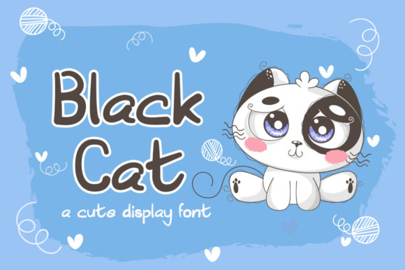 Black Cat: A Font That Speaks in Handwritten Charm