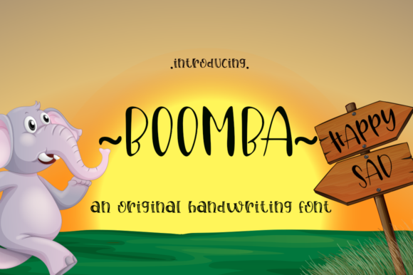 Boomba: A Playful Font That Boosts Brand Identity