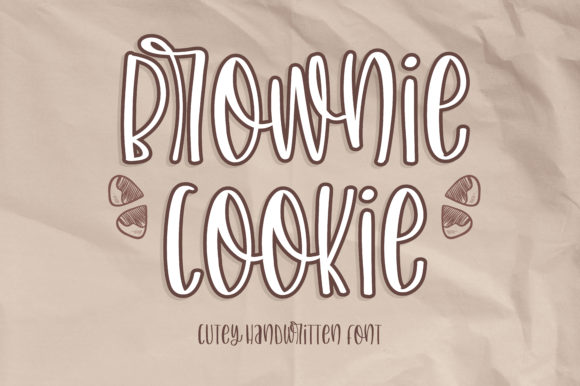 Brownie Cookie: A Friendly Font for Business Branding