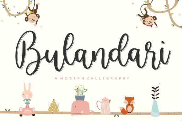 Bulandari: A Friendly Font for Creative Campaigns