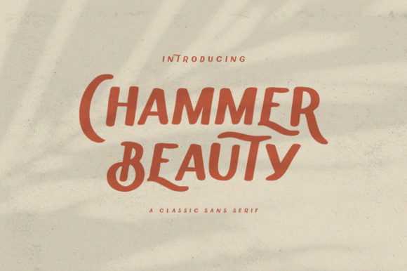 Chammer Beauty: A Timeless Script Font for Digital Design