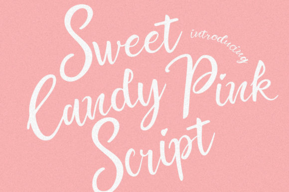 Choosing the Right Font for a Creative Brand: Sweet Candy Pink