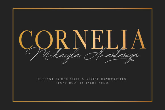 Cornelia Font Duo: A Designer’s Pick for Campaign Consistency