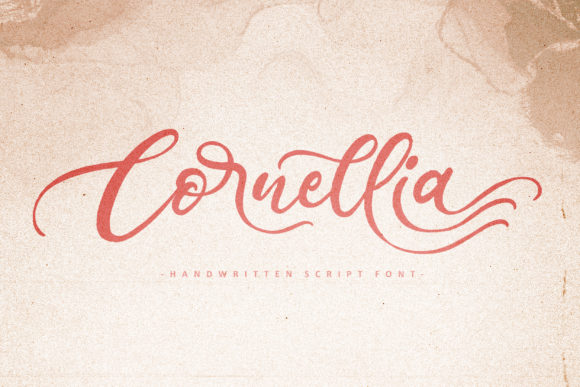 Cornellia: A Script Font for Web Design and Brand Identity