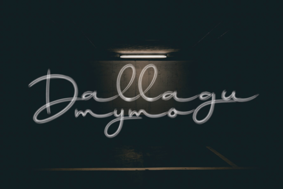 Dallagu Nymo: A Handwritten Font for Editorial Design