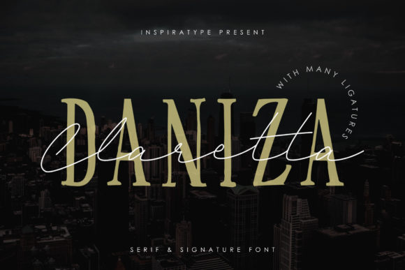 Daniza Claretta for Web Design: A Versatile Display Font