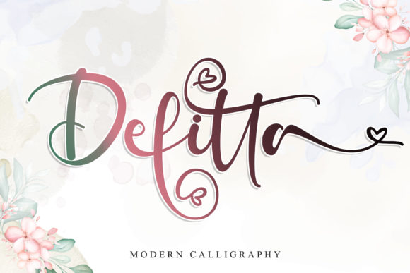 Defitta: A Script Font That Speaks Timelessly