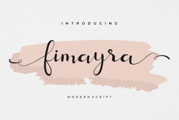 Fimayra: The Elegant Script Font for Your Brand’s Visual Identity