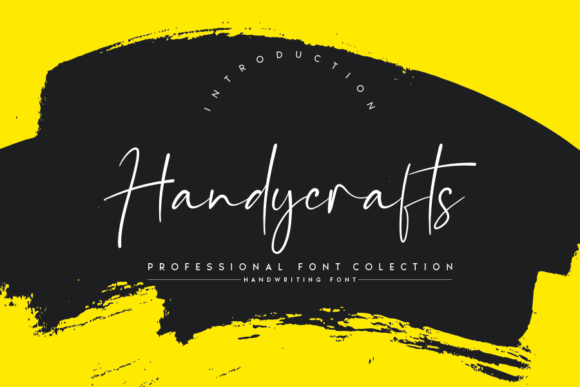 Handycrafts: A Timeless Script Font for Web Design