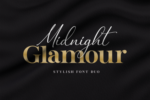 Midnight Glamour: A Serif Font for Campaigns That Shine