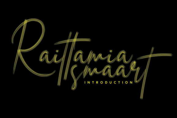 Raittamia Smaart Font for Editorial Design