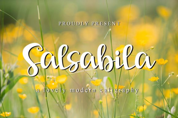 Salsabila: A Handwritten Font for Timeless Branding
