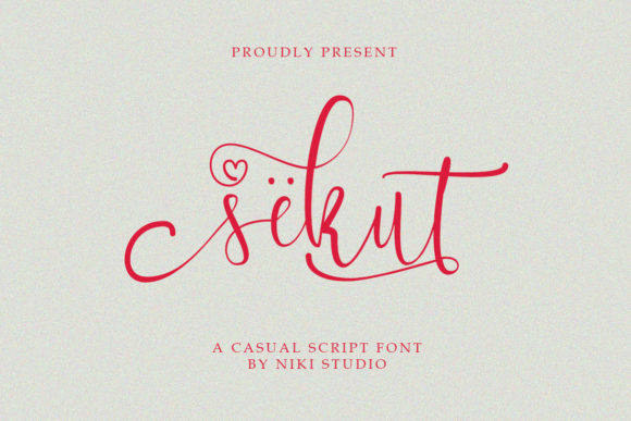Sekut: A Script Font That Elevates Digital Branding