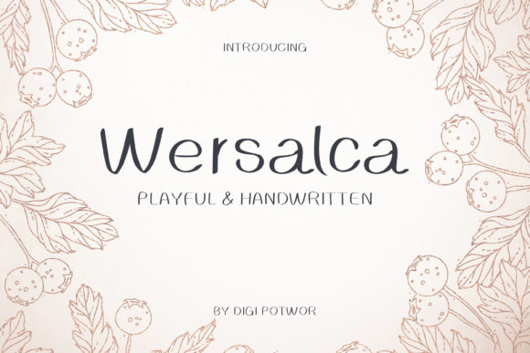 Wersalca: The Font That Elevates Your Campaigns